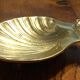 Brass scallop shell