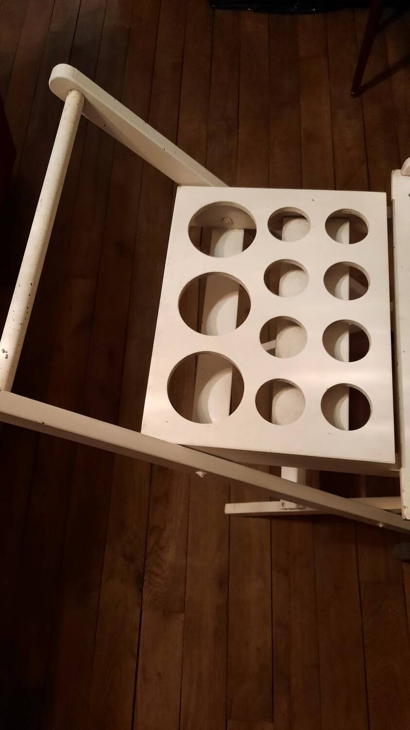 Garden trolley on wheels