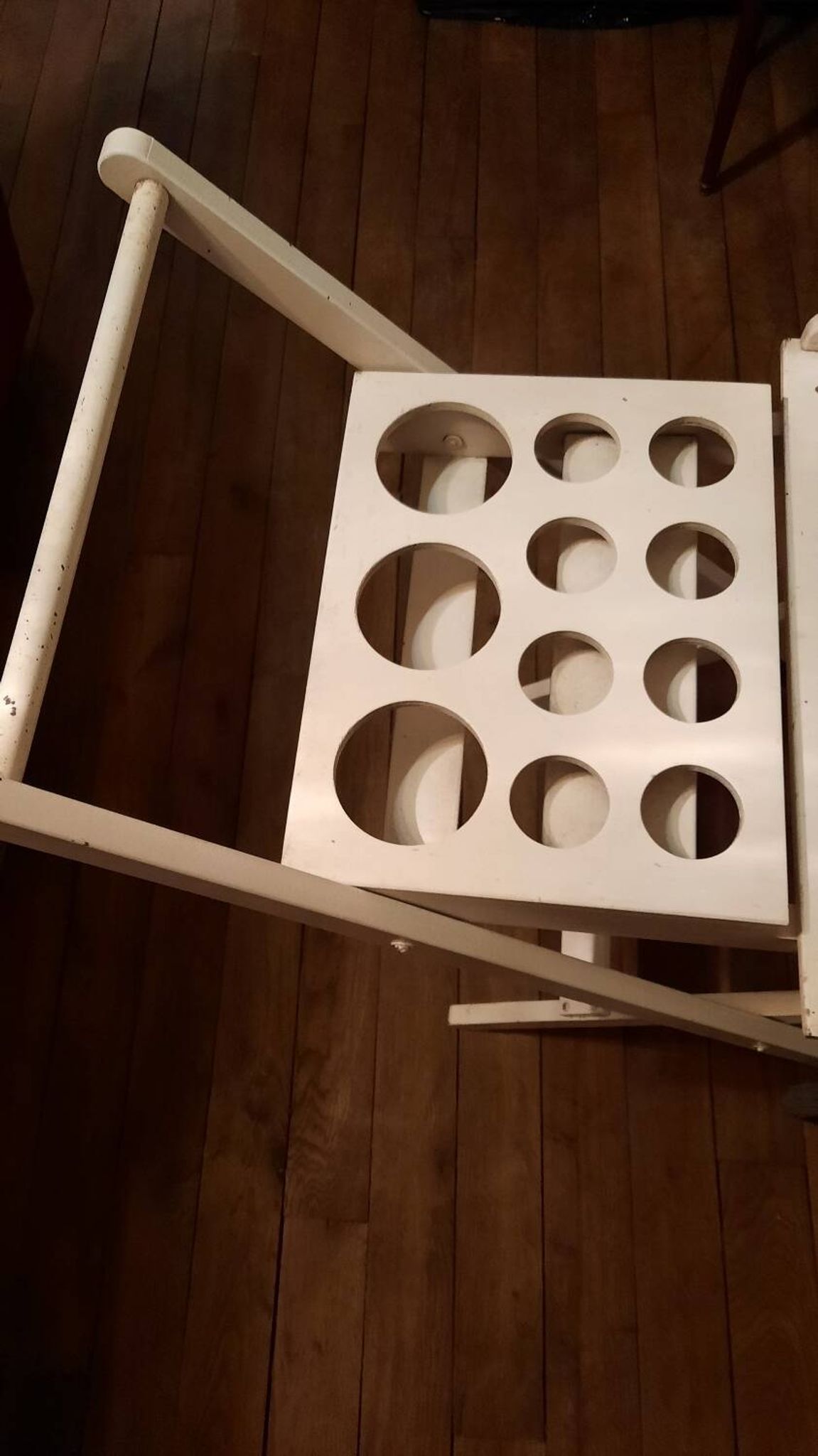 Desserte à roulette de jardin