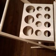 Desserte à roulette de jardin