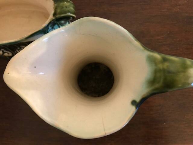 Planter and slip vase Gustave De Bruyne