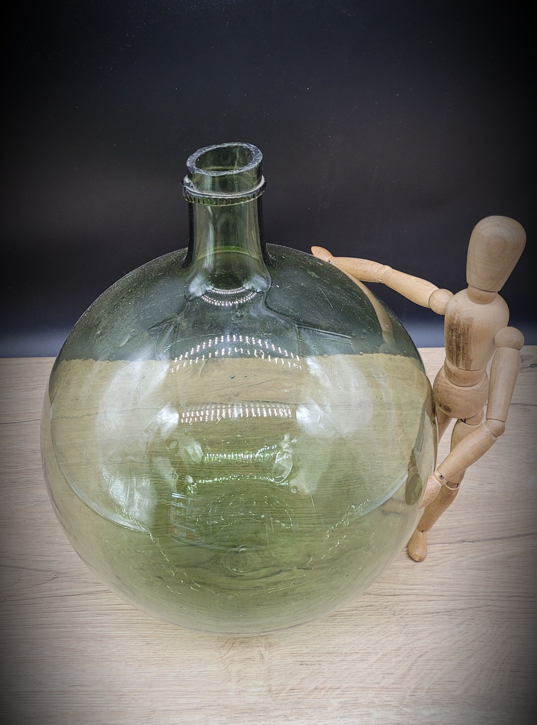 Lady jeanne 8l green bubbled