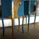 bedside table, blue deep, however.