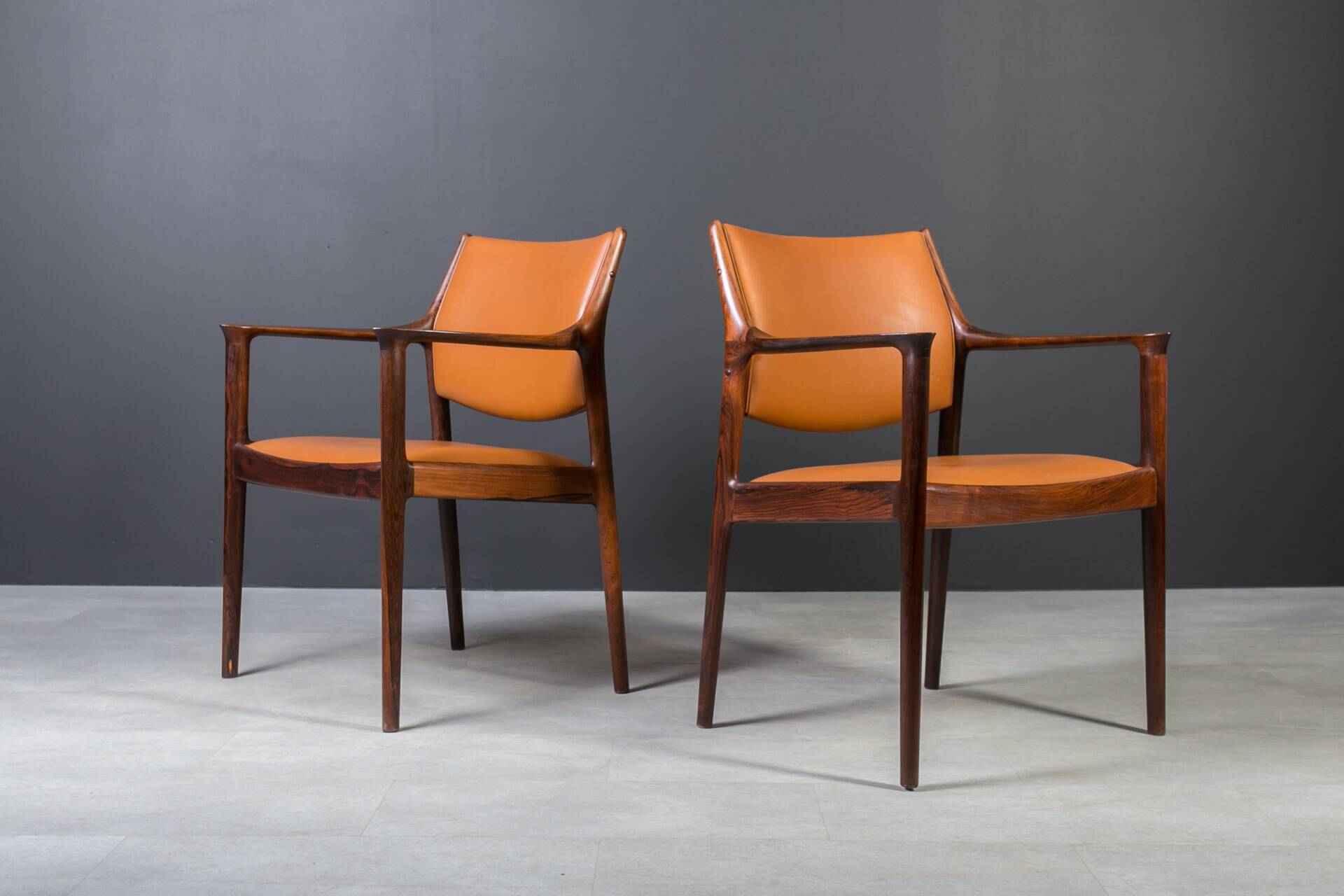 Set of 4  "Elton" Armchairs by Torbjørn Afdal, Norway, 1960s