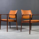 Set of 4 "Elton" Armchairs by Torbjørn Afdal, Norway, 1960s