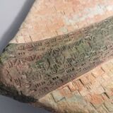 Ceramic trinket tray with ethnic decoration