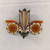 Decorative tribal wooden winged mask Z017