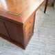 Double-sided walnut counter desk 1900