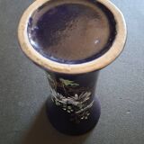 Ancient cobalt blue decorative vase