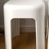 Vintage plastic stool from the 70s