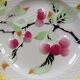 6 Art Deco dessert plates in barbotine. Moulin des Loups.