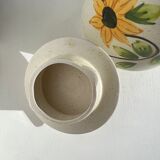 Vintage sunflower teapot Sarreguemines model Farandole H:20cm