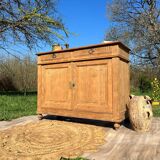 Art Deco light oak sideboard