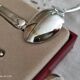 Lot de 6 cuillères à café en métal couleur argent dans leur coffret d'origine