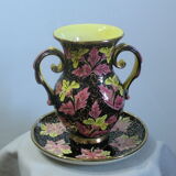 Vase et plat