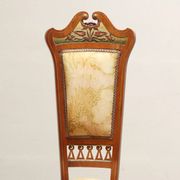 Group of Art Nouveau chairs and armchairs Italy 19th Century