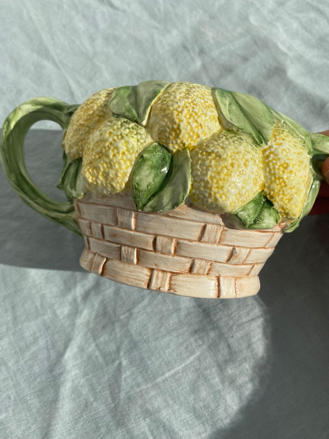 Lemon slushie teapot