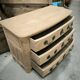 Commode merisier massif naturel style Louis XIV