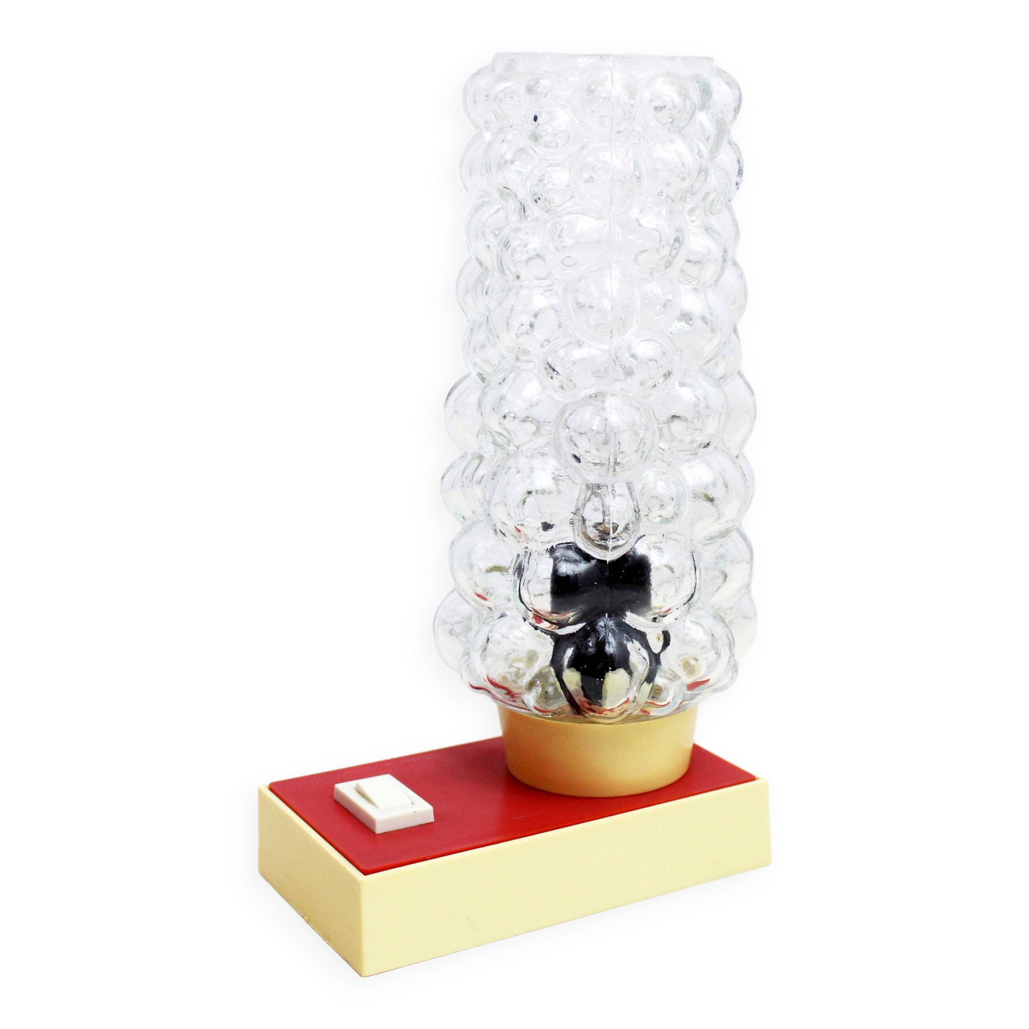 Vintage grape-shaped bedside lamp