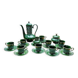 Green coffee service Krautheim selb bavaria