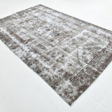 Turkish vintage large living room rug 313x188cm
