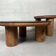 2x japandi coffee table