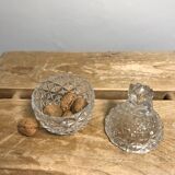 Vintage pressed glass pineapple sweetener