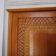 Cabinet vintage wood and rattan