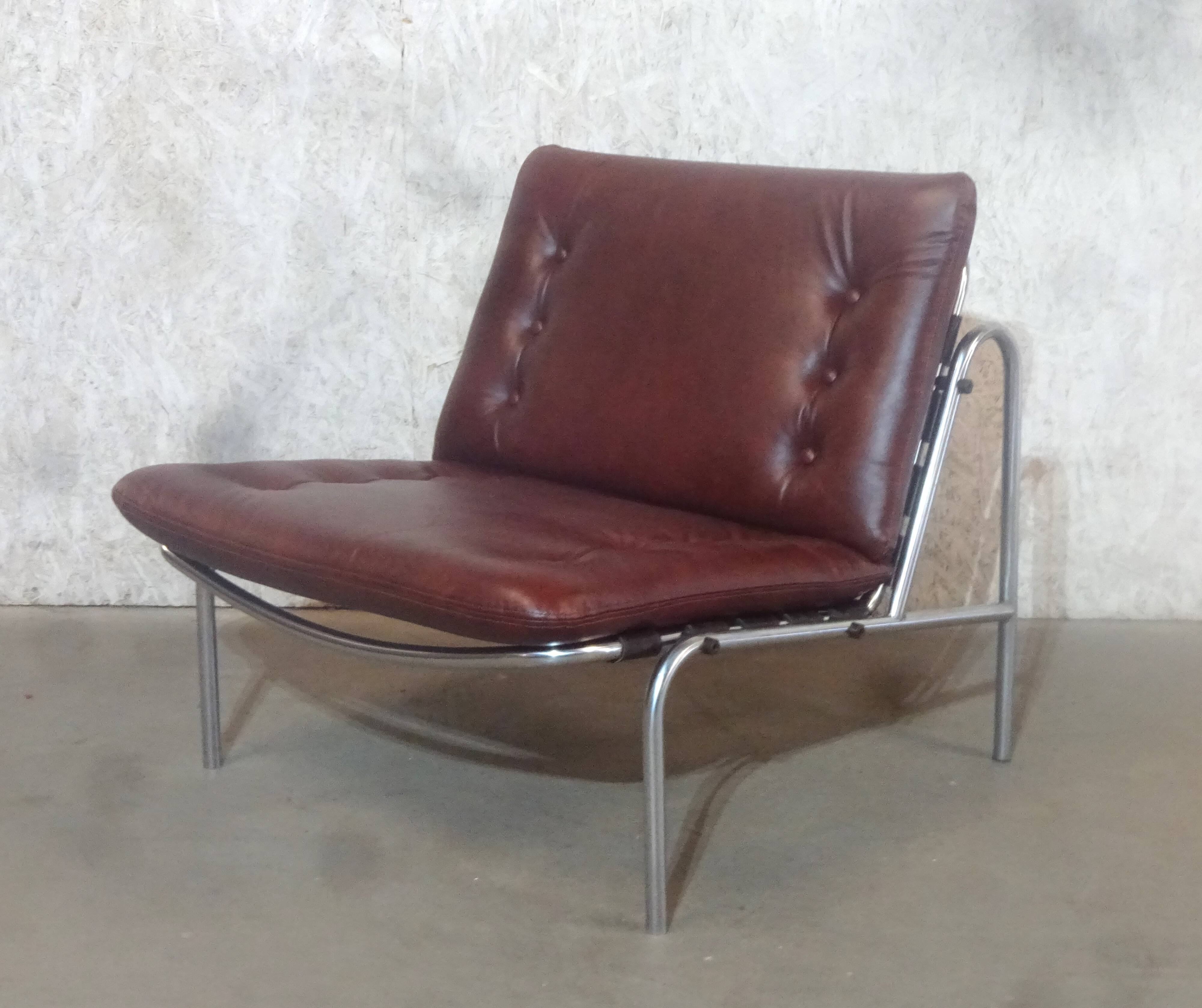 Mid Century Lounge Chair Model SZ07 “Kyoto” by Martin Visser for Spectrum