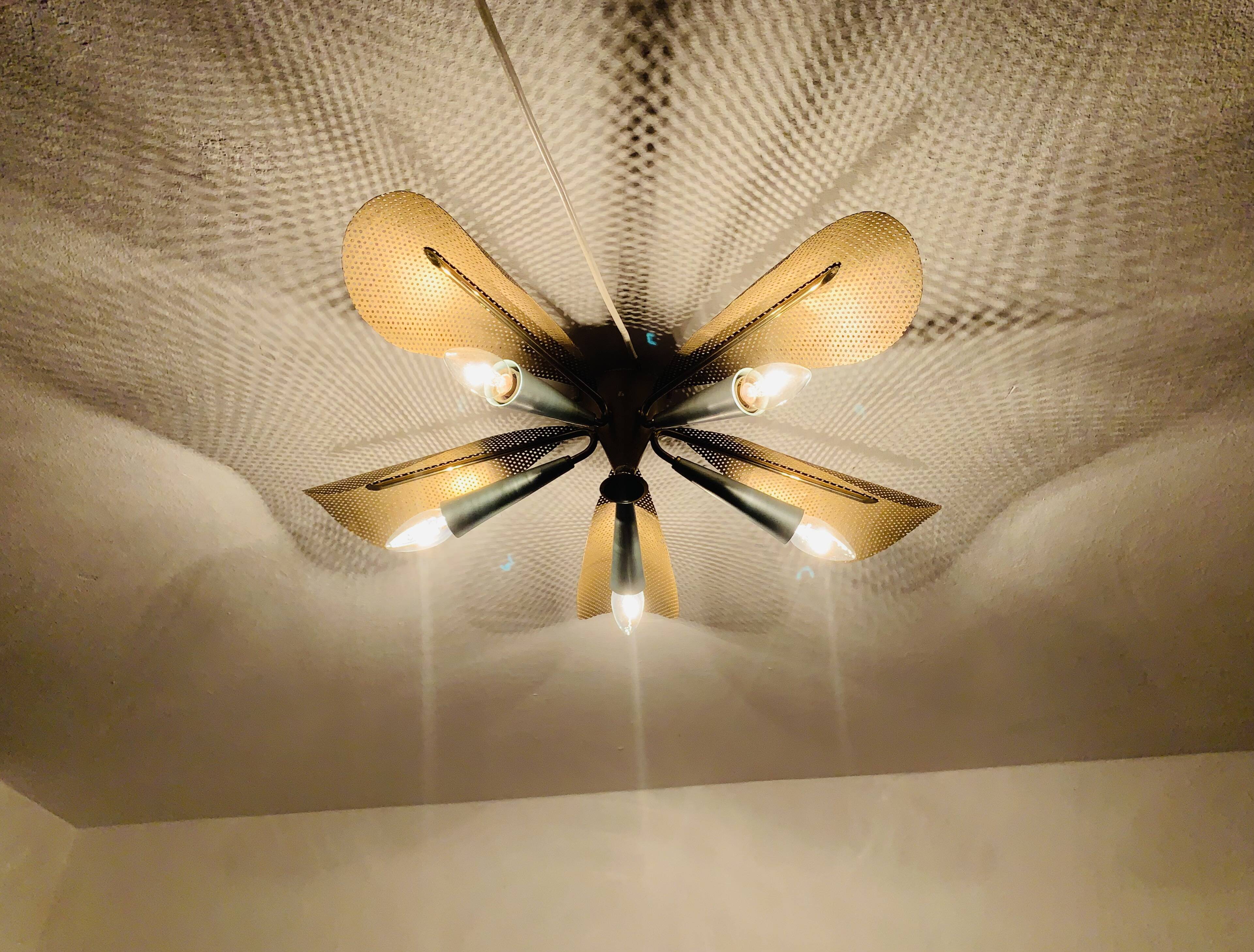 Golden Italian Flush Lamp