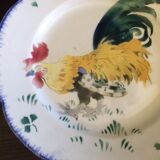 Plate Coq de Luneville