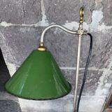 Antique industrial watchmaker/jeweler's lamp goes up and down