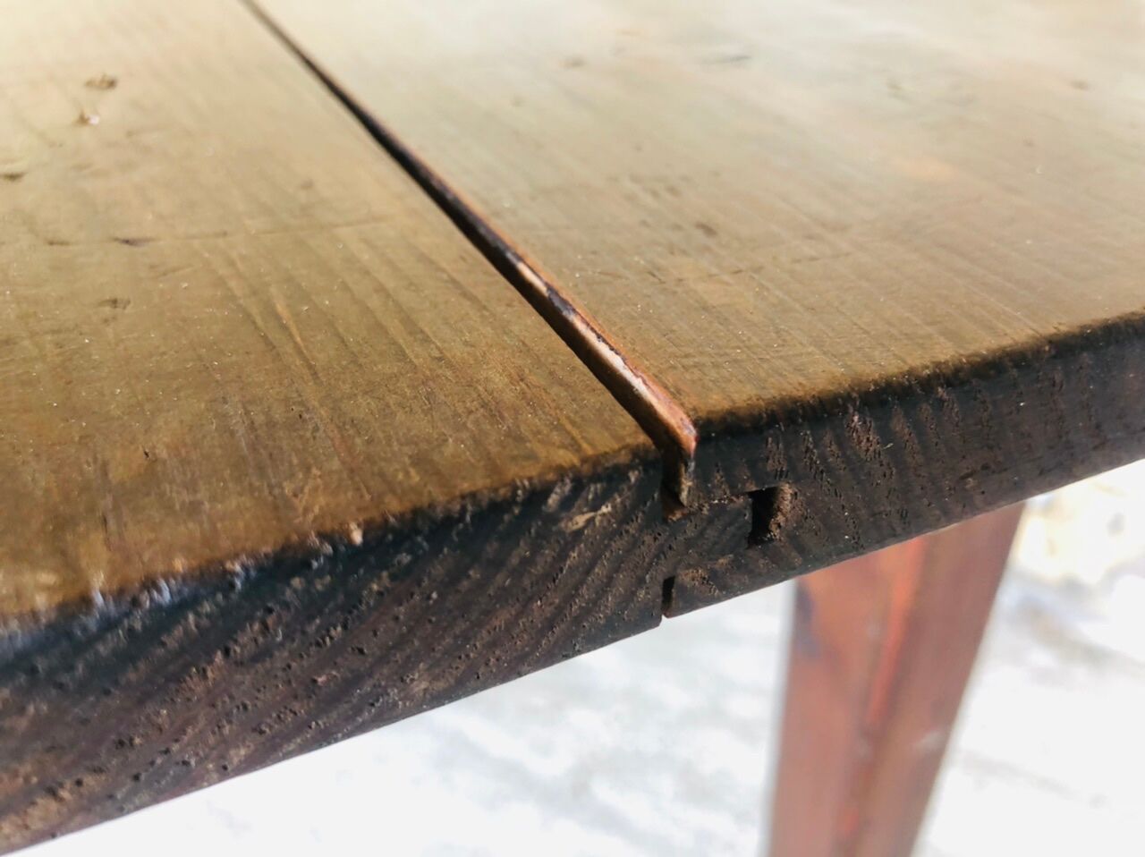 Wooden farmhouse console Circa 40/50