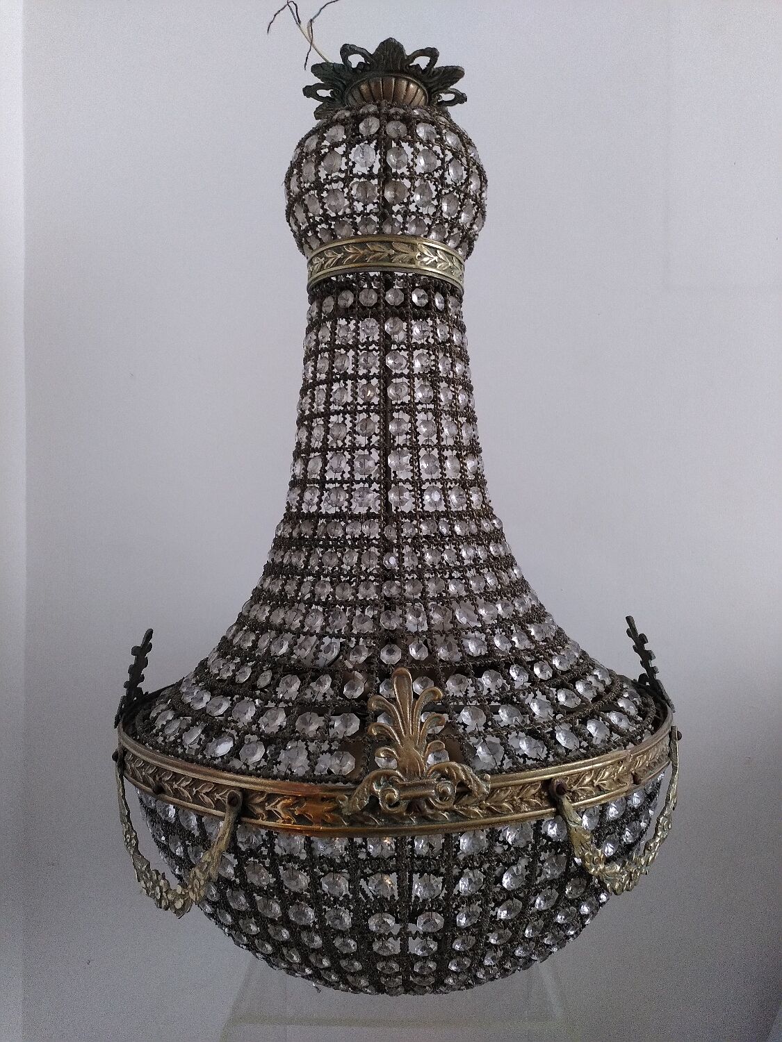 Hot air balloon chandelier