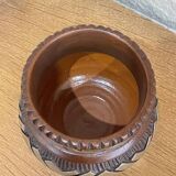 Brazilian ceramic vase signed marivaldo