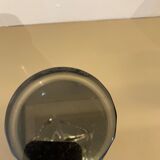 Cut crystal vase signed