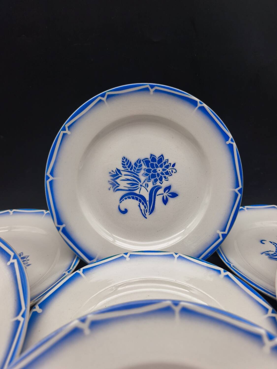12 Canebière dinner plates