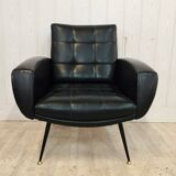 3-seater sofa and 2 vintage armchairs feet compass