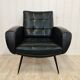 3-seater sofa and 2 vintage armchairs feet compass