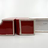 Very rare set of 3 ceramic vases • Pierre Cardin • Circa 1968