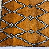 Handmade Moroccan Berber carpet 247 x 150 CM