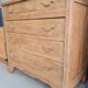 Commode art déco vintage bois massif
