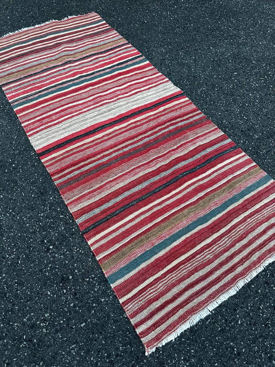 Hallway kilim rug