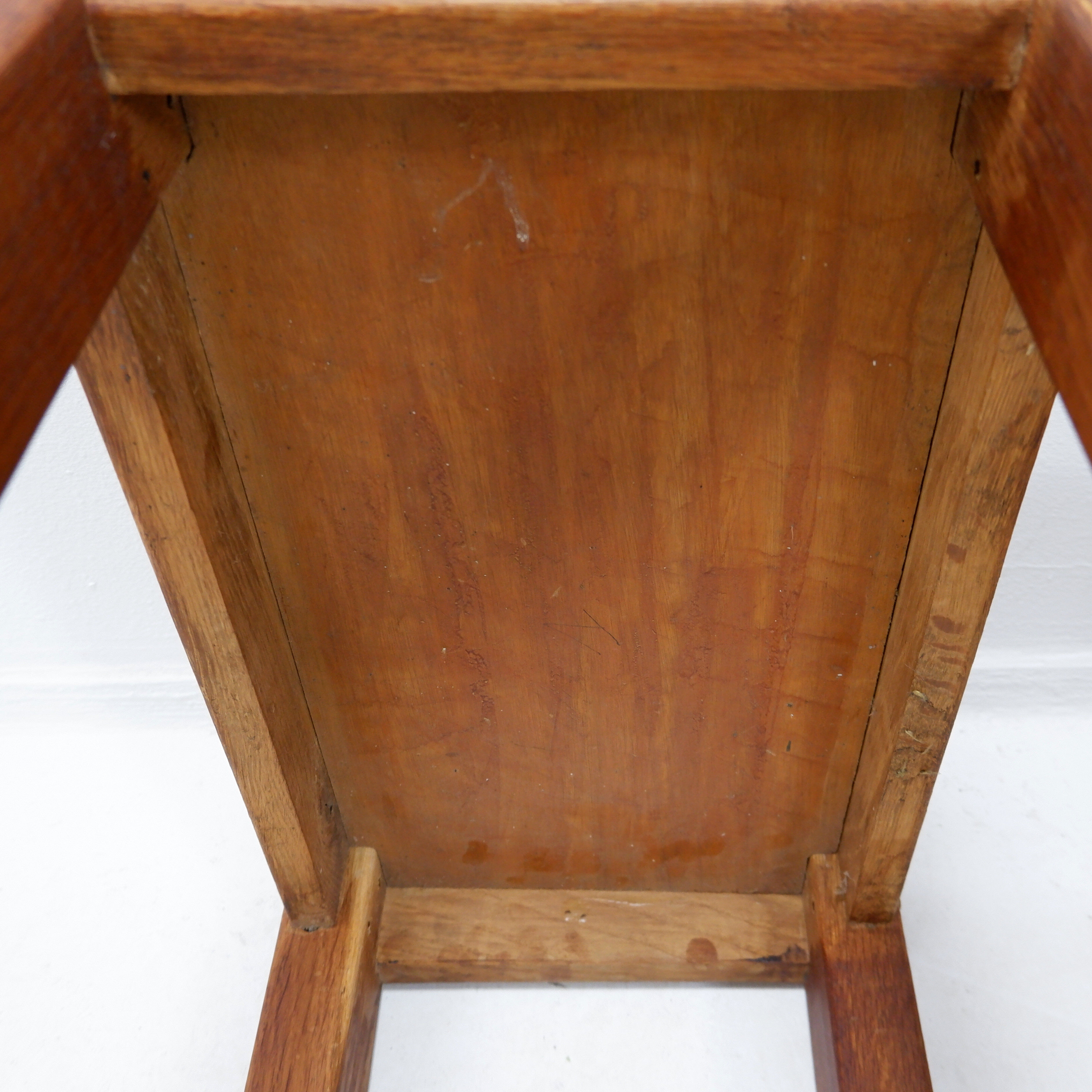 Pair of rustic side tables / bedside tables - 1960s