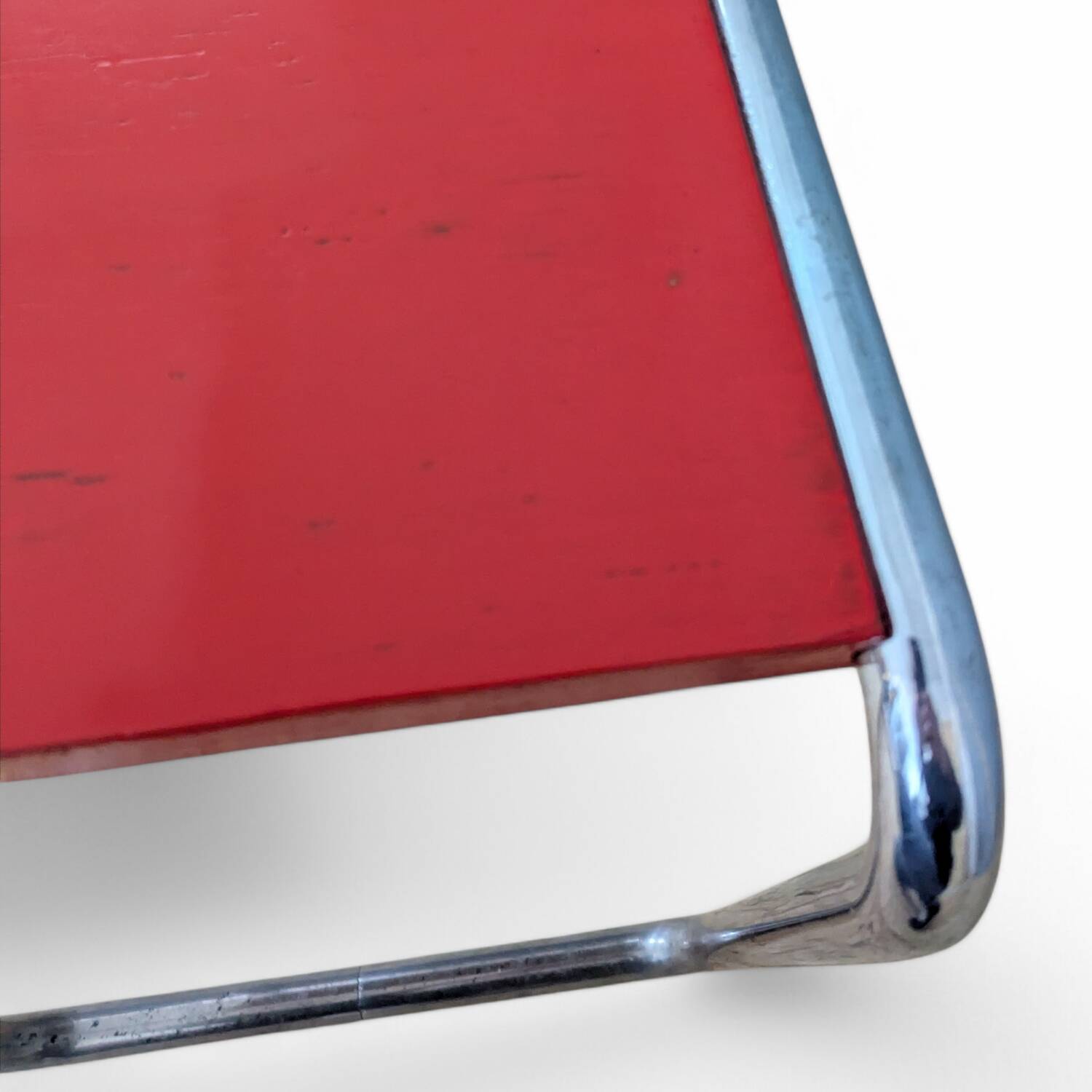 Tabouret de cantine Bauhaus B 9 de Marcel Breuer, années 1930