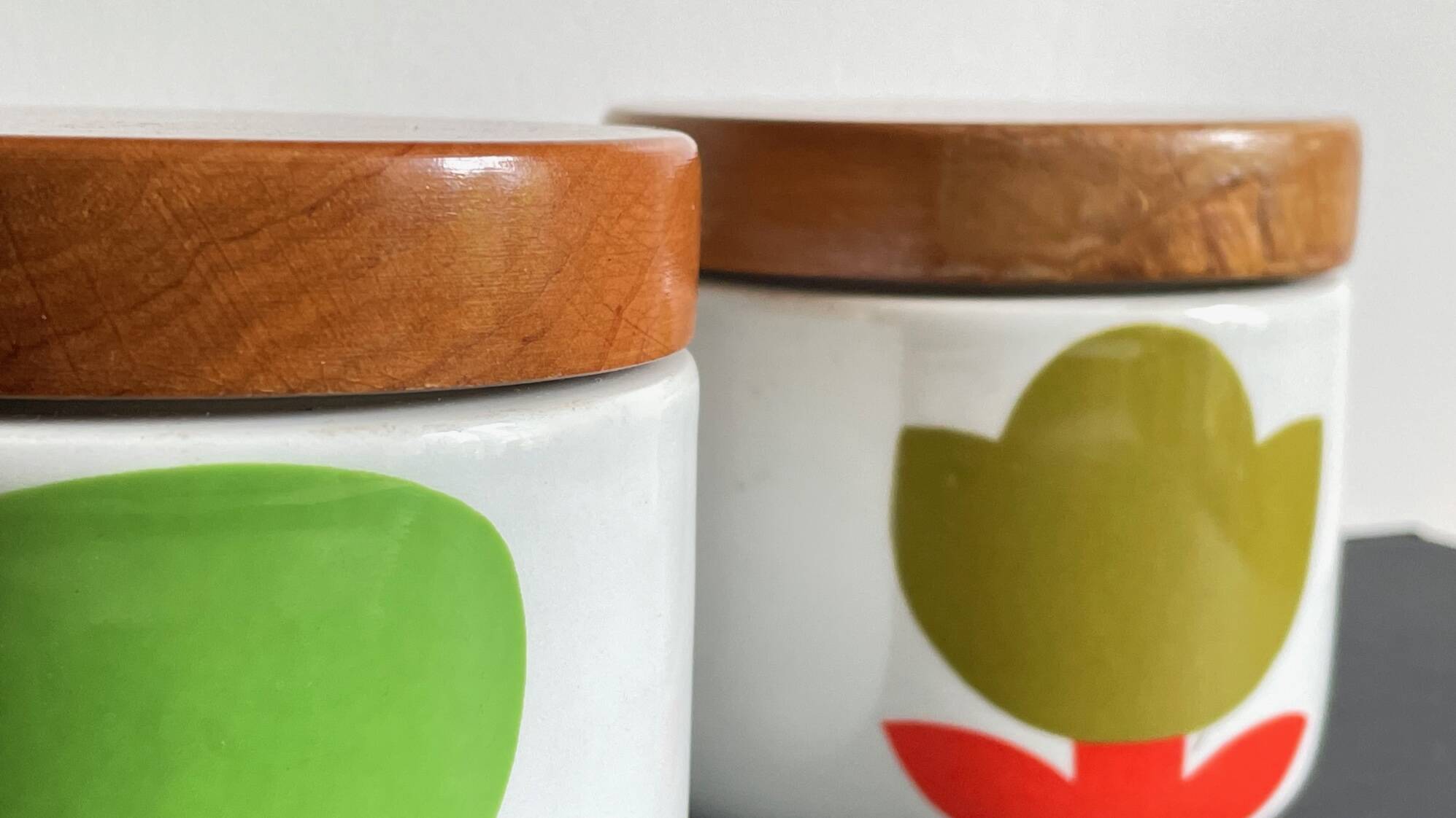Jars franco pozzi - made in italy vintage