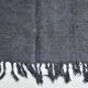 Shades of gray & silver vintage kilim rug