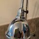 Medical or workshop floor lamp from the 1950s-60s in chrome metal.