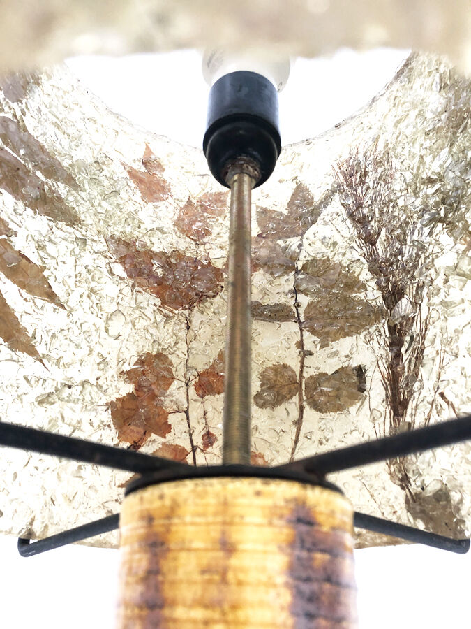 Georges Pelletier resin lamp for Accolay, 1970