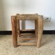 Tabouret bois et corde
